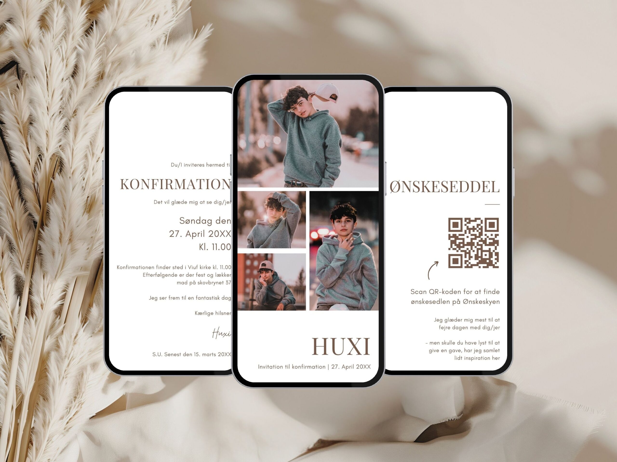 digital invitation konfirmation