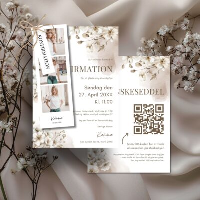 Kamma | Invitation konfirmation delux