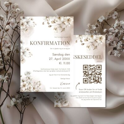 Kamma | Invitation konfirmation lux
