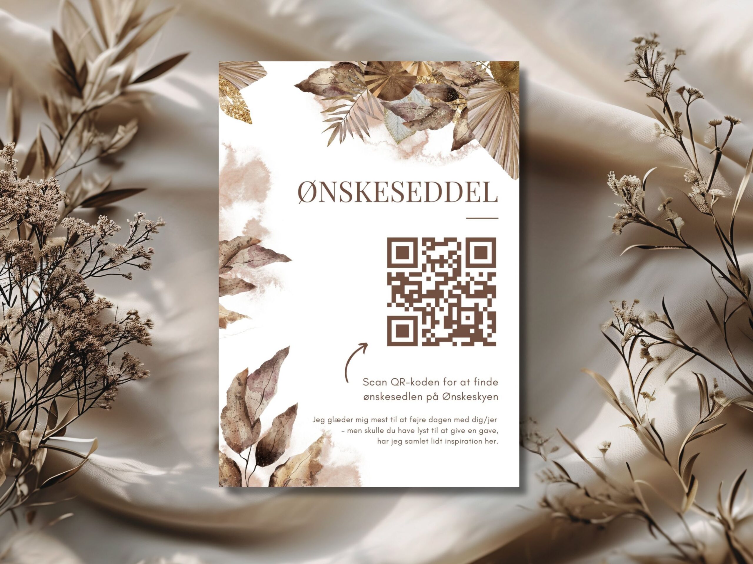 ønskeseddel konfirmation