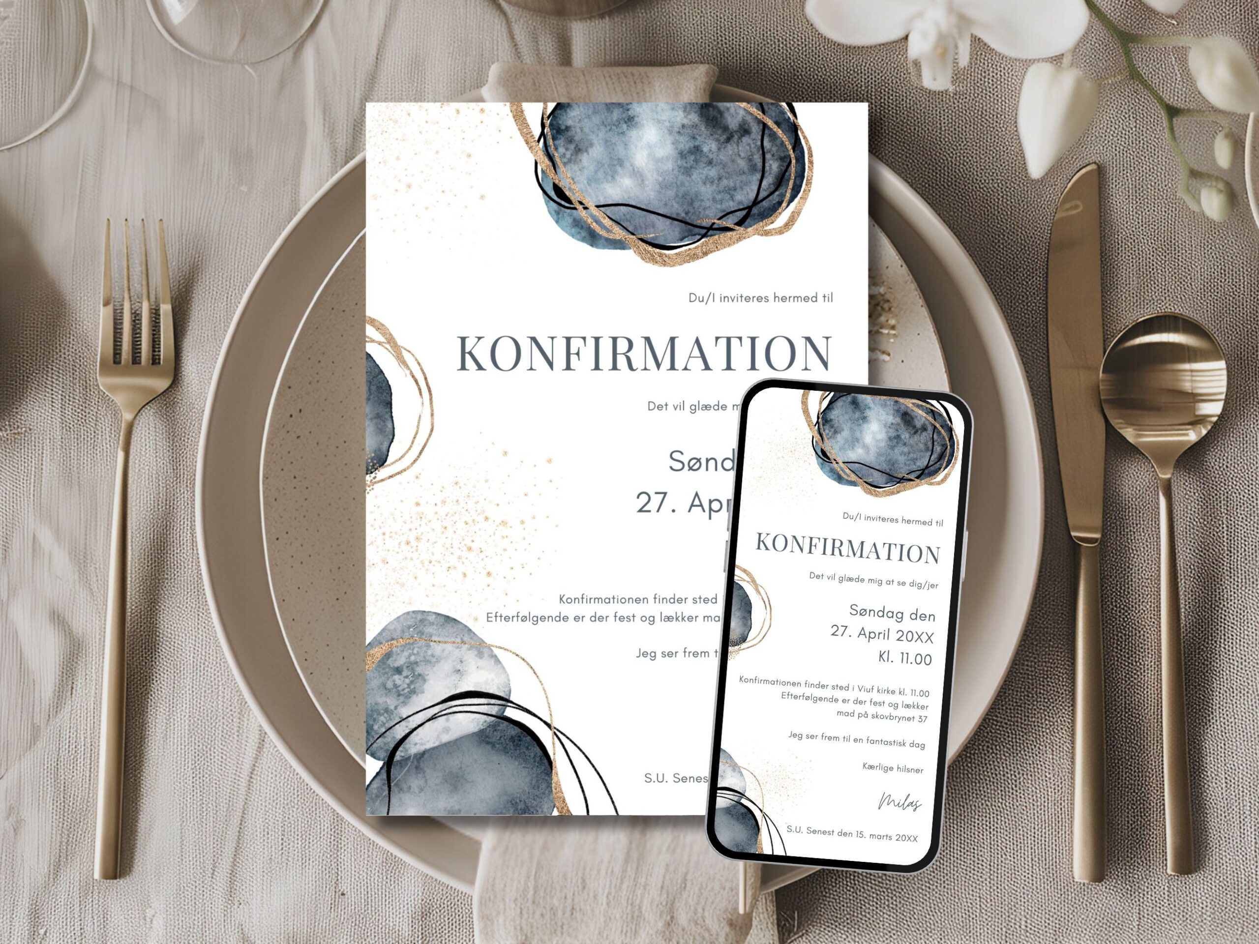 invitation konfirmation