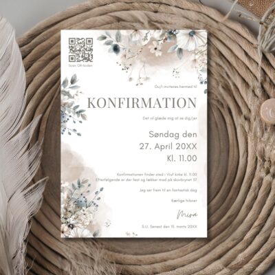 Mira | Invitation konfirmation luxi