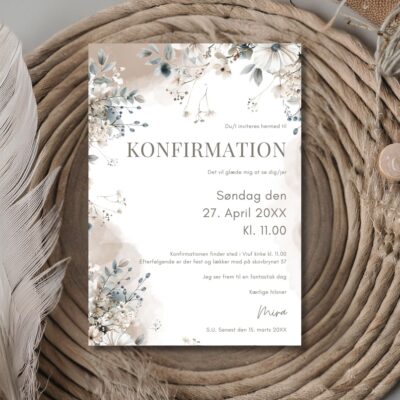 Mira | Invitation konfirmation basis