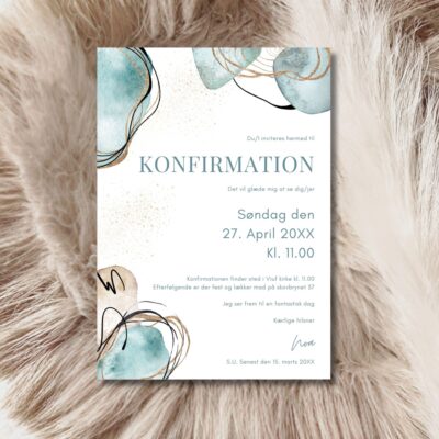 Noa | Invitation konfirmation basis
