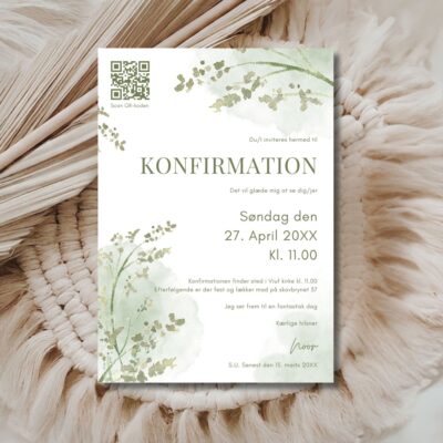 Noor | Invitation konfirmation luxi