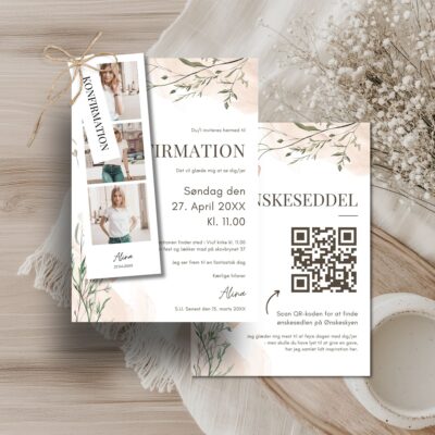 Alina | Invitation konfirmation delux
