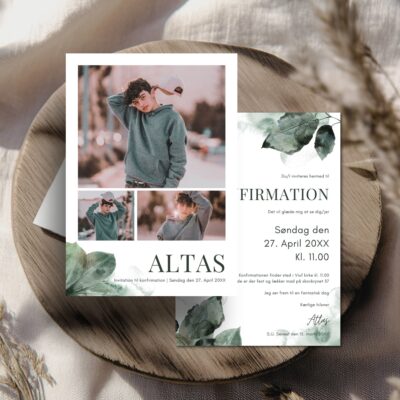 Atlas | Invitation konfirmation luxi
