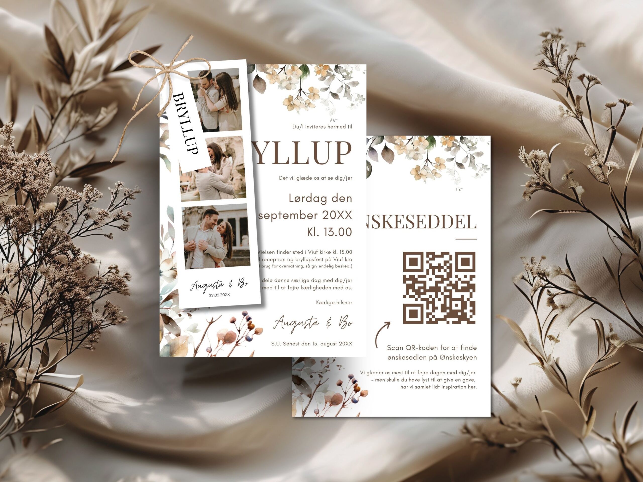 invitation bryllup