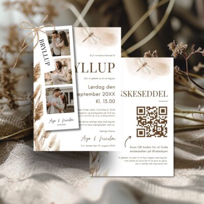 Aya | Invitation bryllup delux