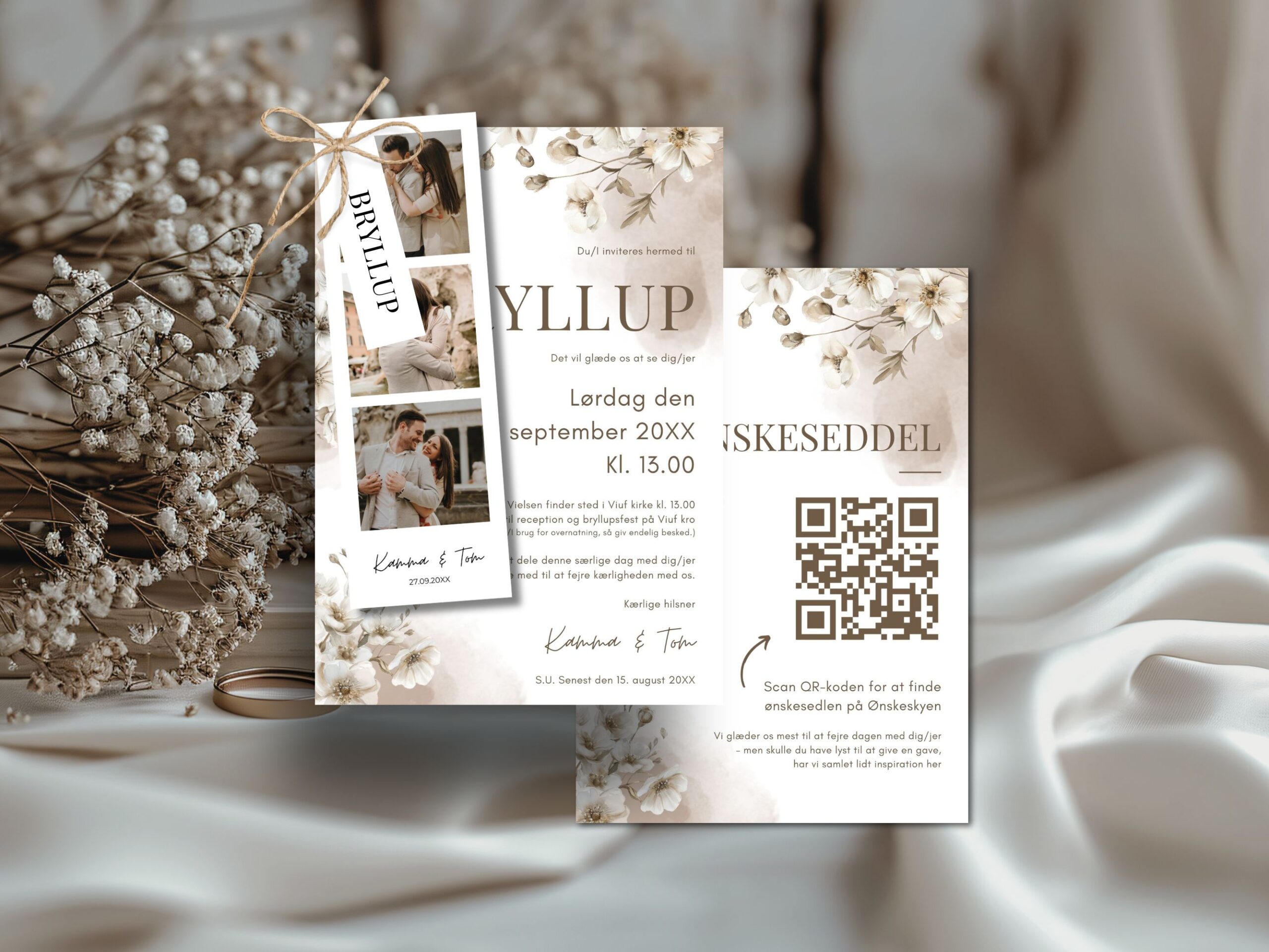invitation bryllup