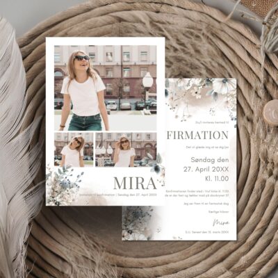 Mira | Invitation konfirmation luxi