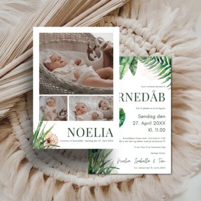 Noelia | Invitation barnedåb luxi