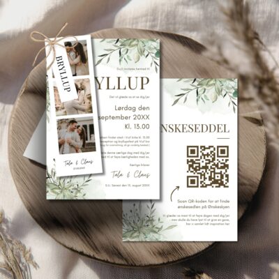 Tala | Invitation bryllup delux