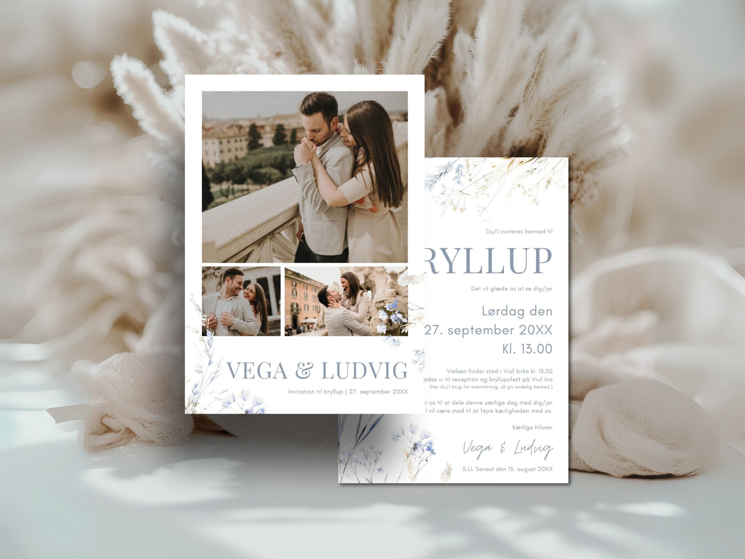 invitation bryllup