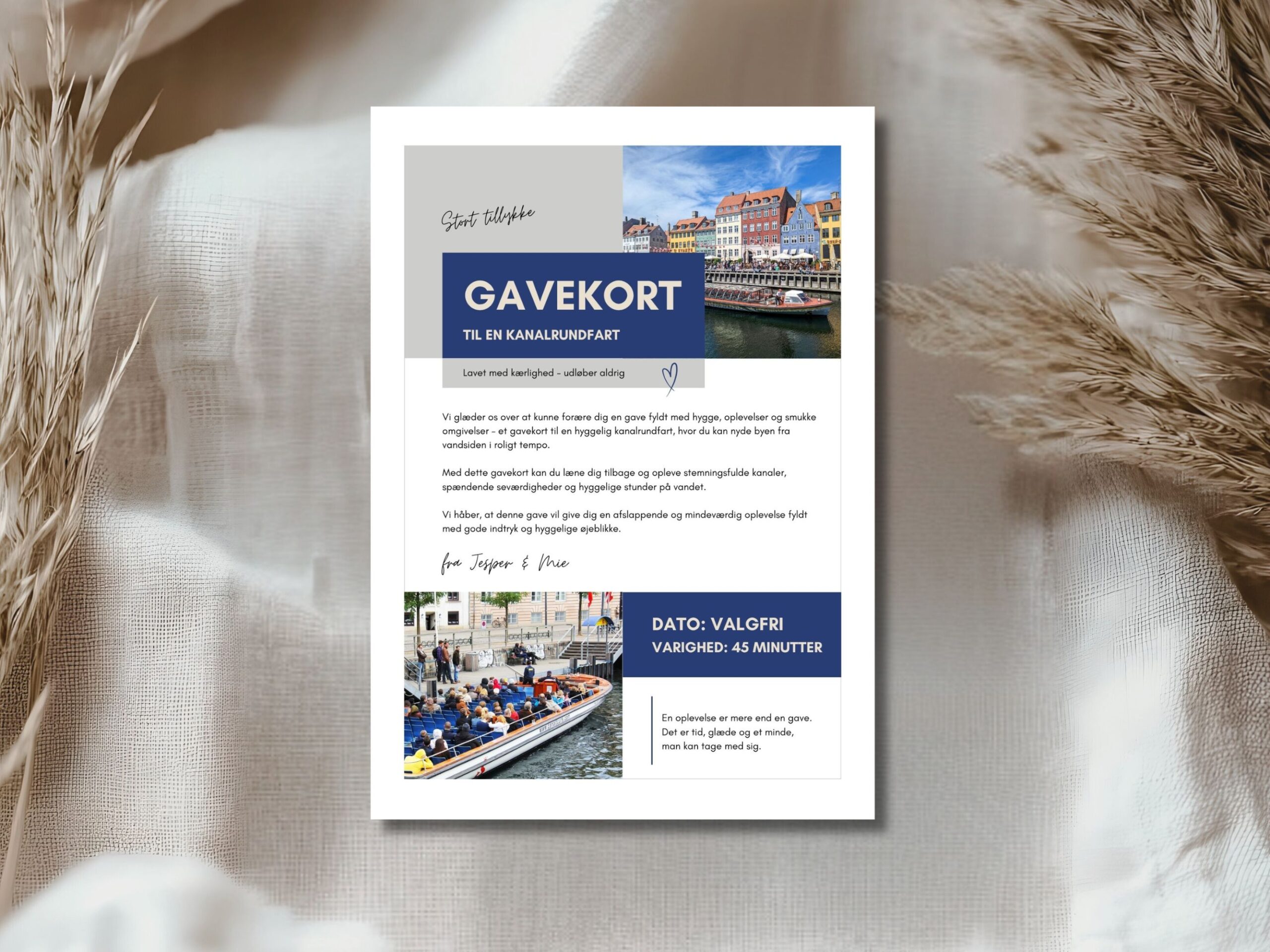 gavekort kanalrundfart