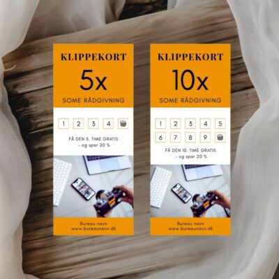 SoMe | Klippekort 5 + 10 klip