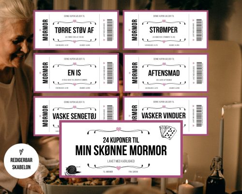 Kupon_mormor kuponhæfte